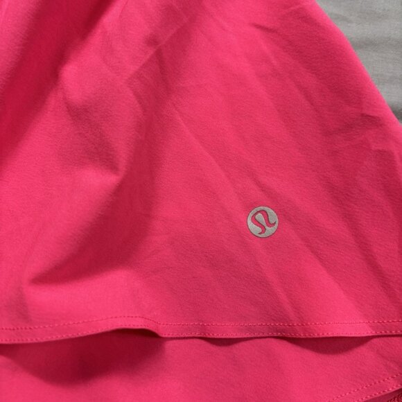 Lululemon Hot Pink Tiered Performance Tennis Skort Size 6 EUC - Picture 2 of 6